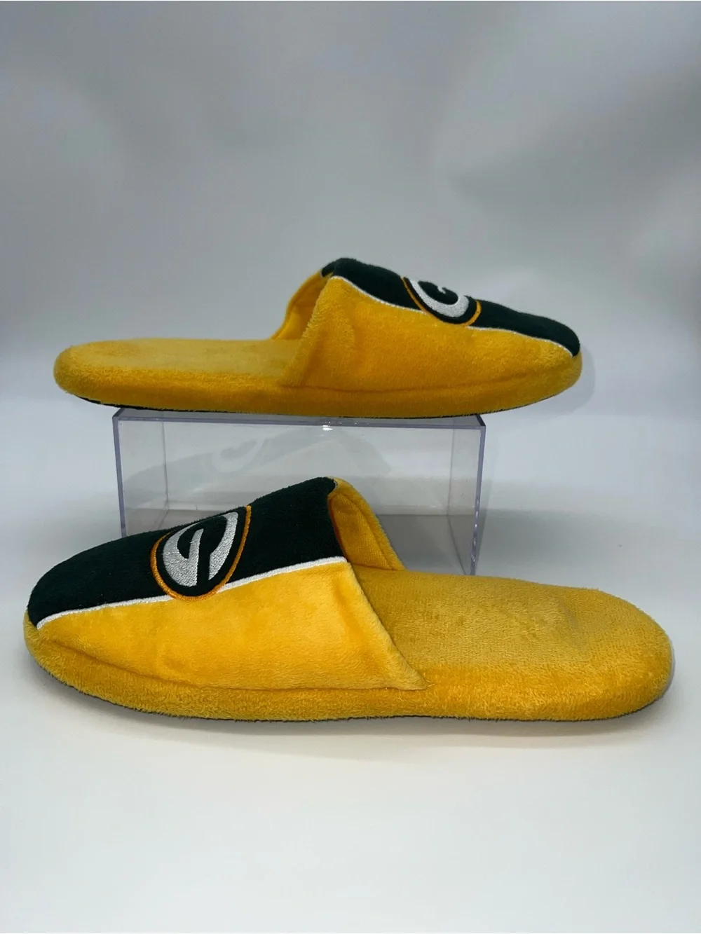 Green Bay Packers Men's Green/Yellow Color Block w/White Accent-Size L (11-12)
